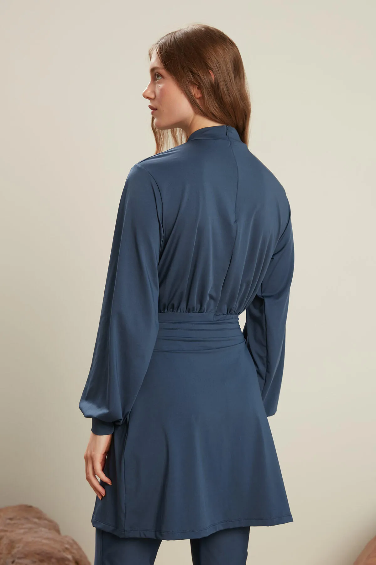 Manuka  HIJAB-BADEANZUG-ROCK MARINEBLAU