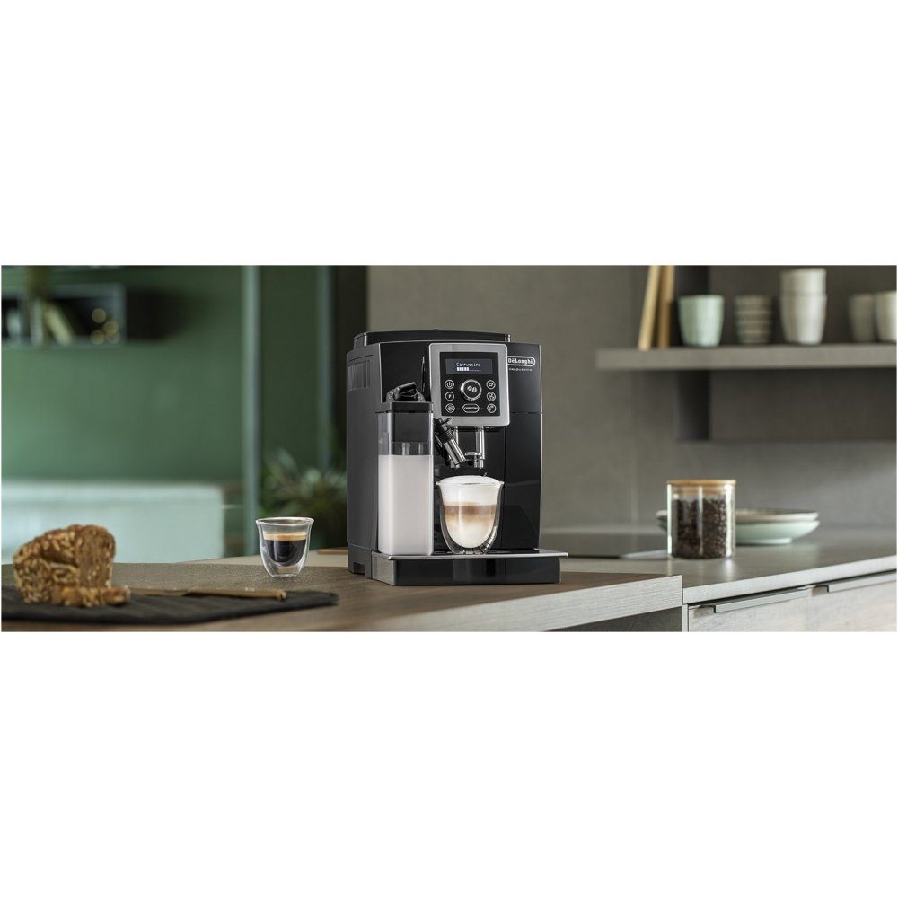 De'Longhi Kaffeemaschine mit Mahlwerk ECAM 23.466 B Espresso-/Kaffeevollautomat schwarz