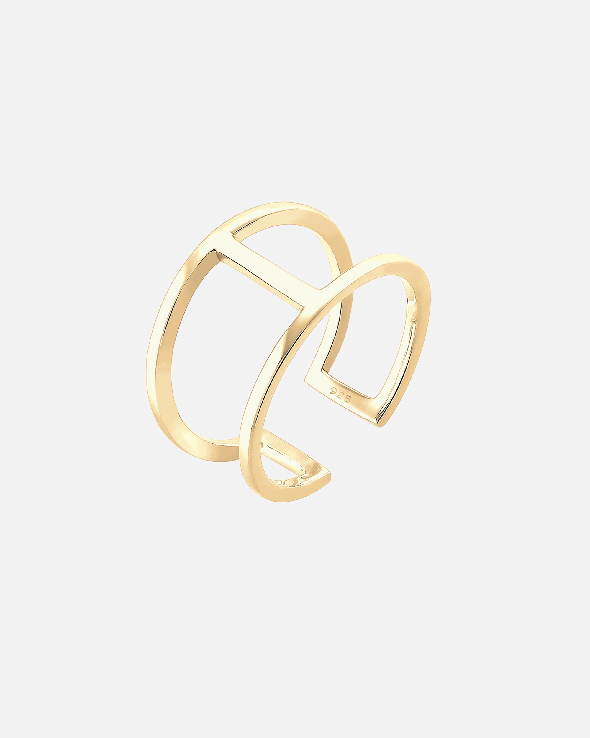 Ženski prstan Elli Geo Minimalist Trend - (925/1000) srebro