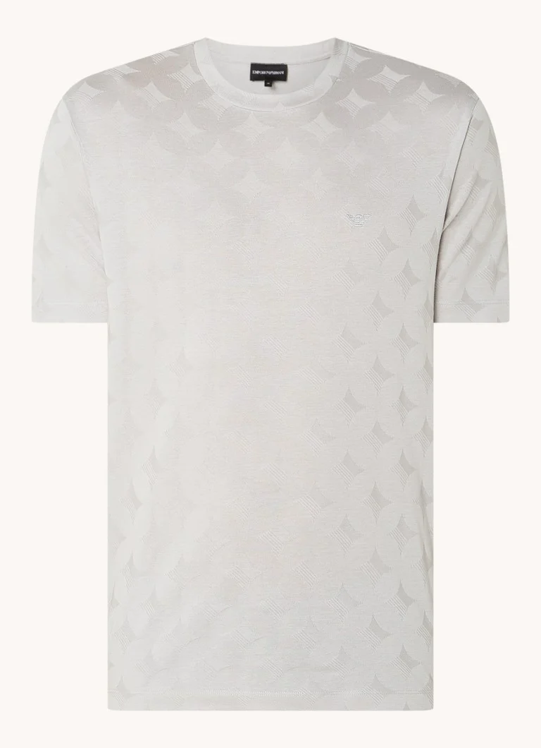 Tricou Emporio Armani cu imprimeu grafic și logo