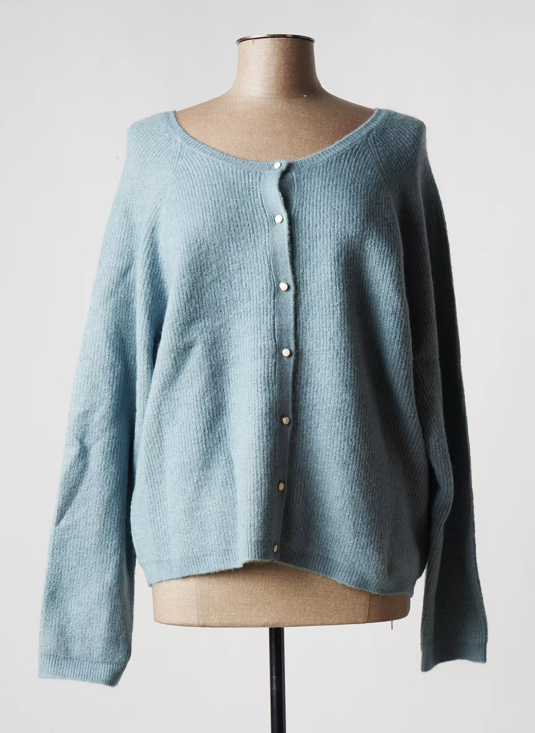 C Est Beau La Vie Cardigans Femme couleur bleu