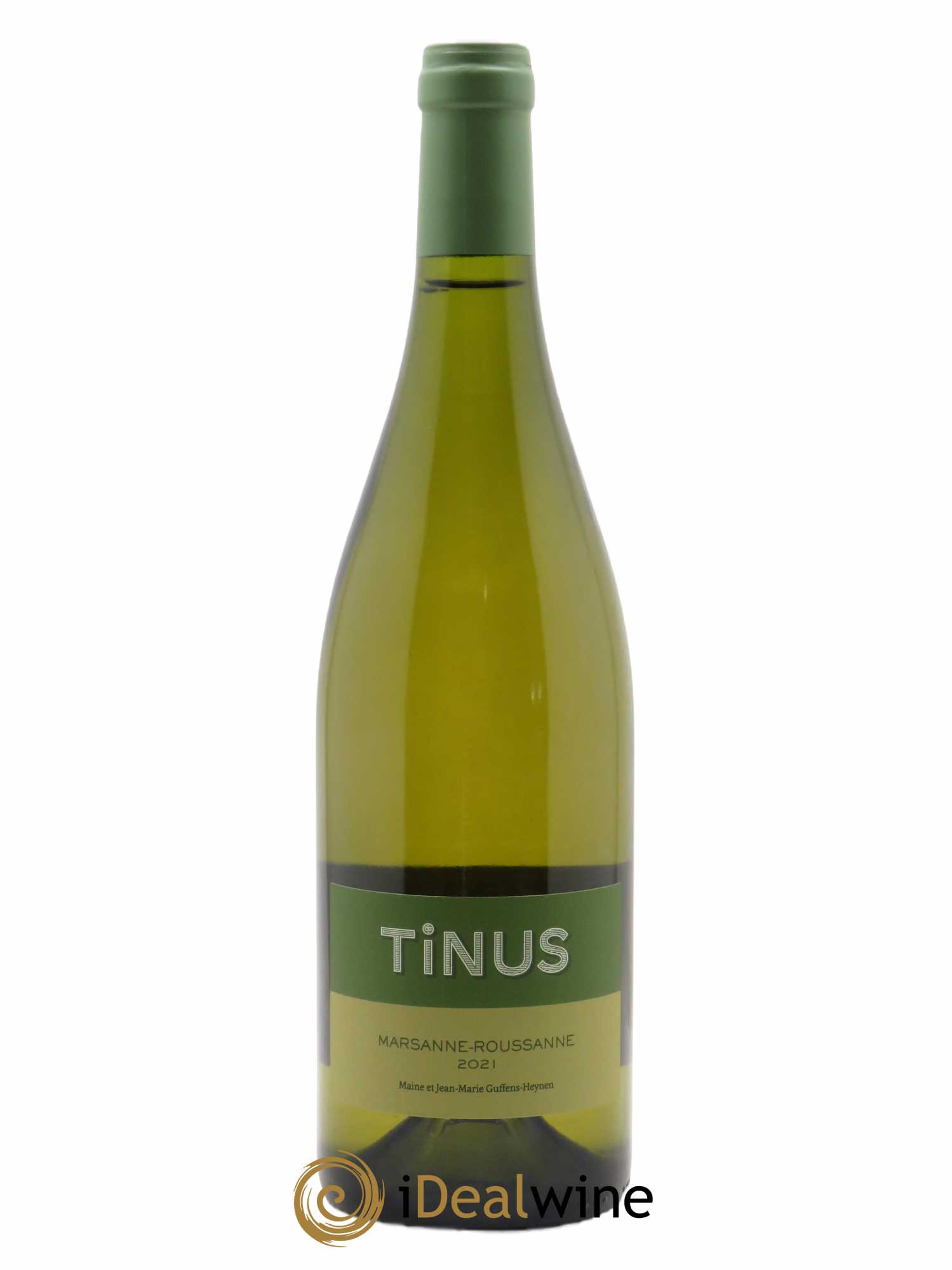 Vin de France Château des Tourettes Tinus Marsanne Roussanne Jean-Marie Guffens  2021 - Lot de 1 Bouteille