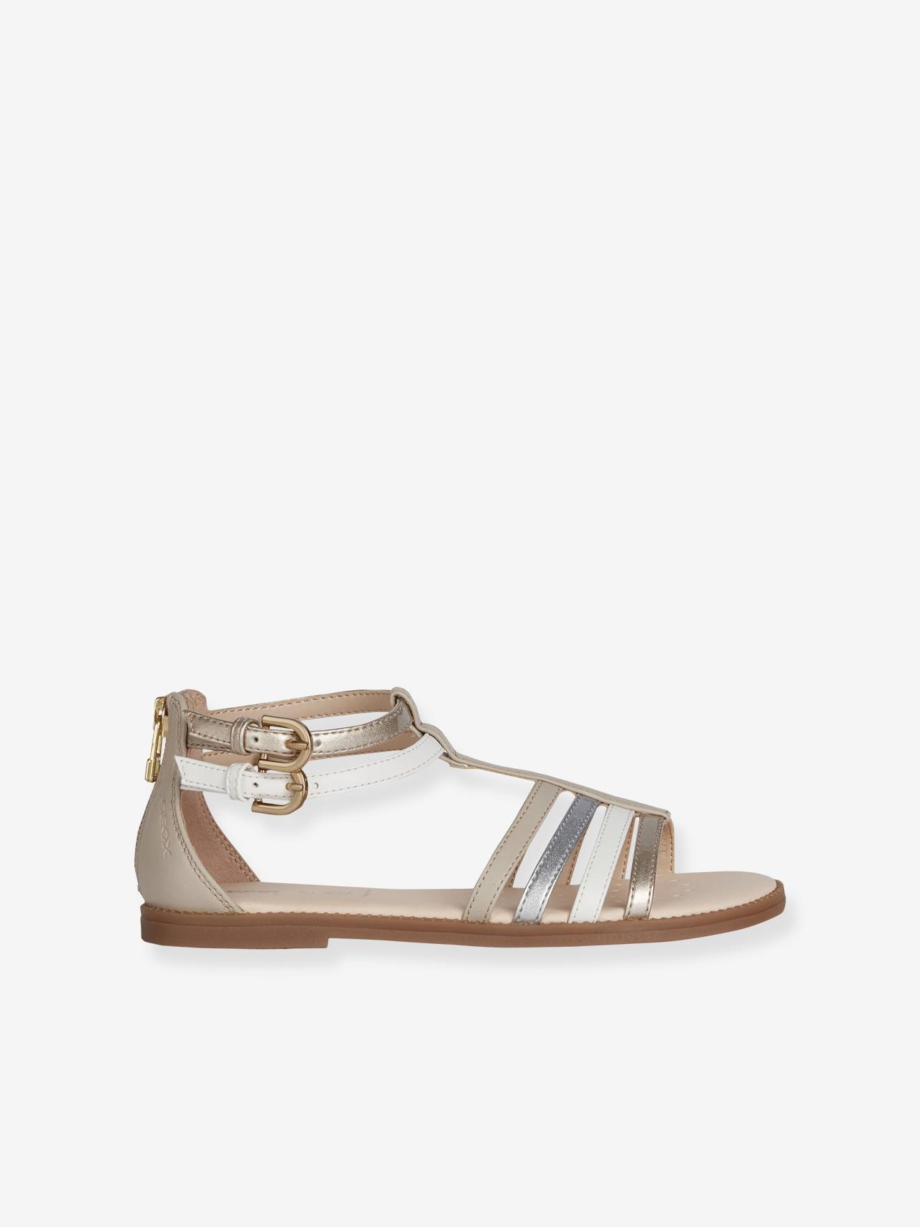 Geox Mädchen Sandalen KARLY G D GEOX - bronze/weiß