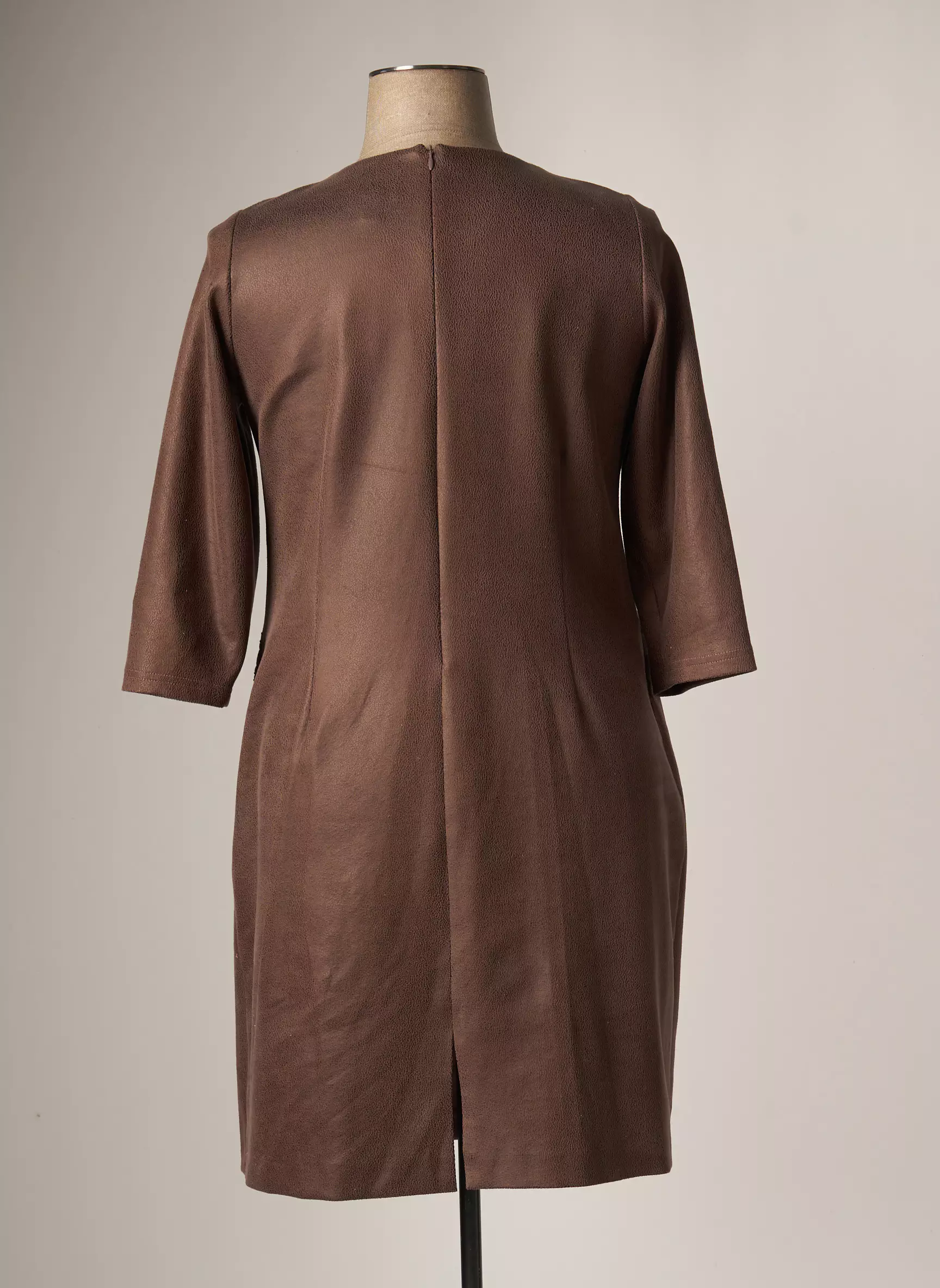 France Rivoire Robes Mi Longues Femme couleur marron