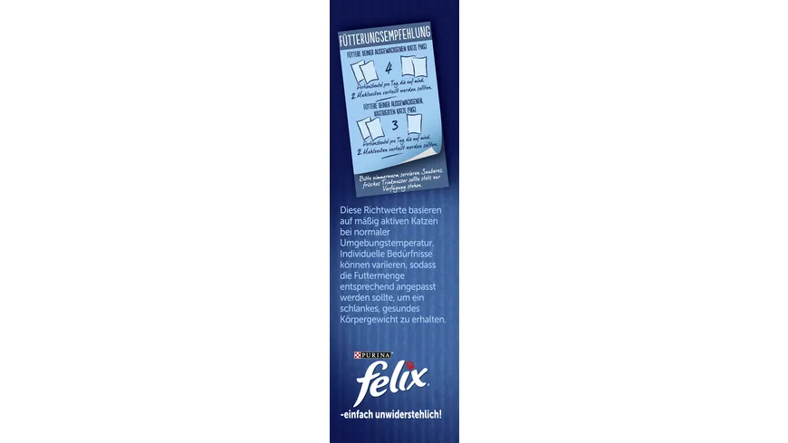 FELIX So gut wie es aussieht in Gelee Gemischte Vielfalt mit Gemüse Katzennassfutter 1020 g