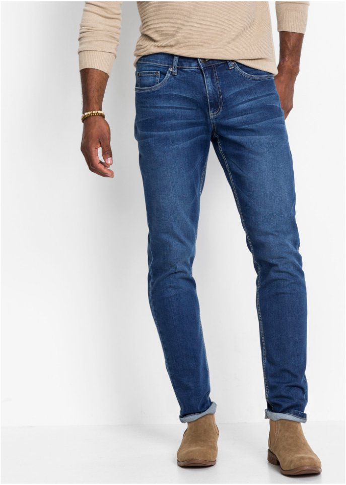 Regular Fit Stretch-Jeans, Tapered