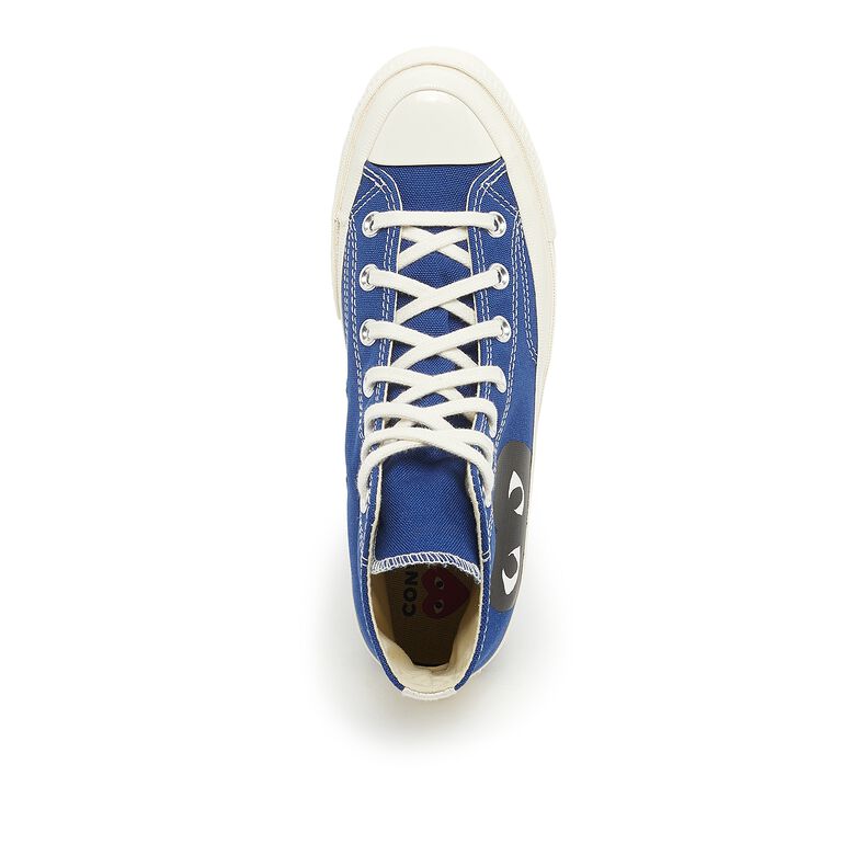 Comme des Garcons Play Black Heart Chuck Taylor All Star '70 High blue