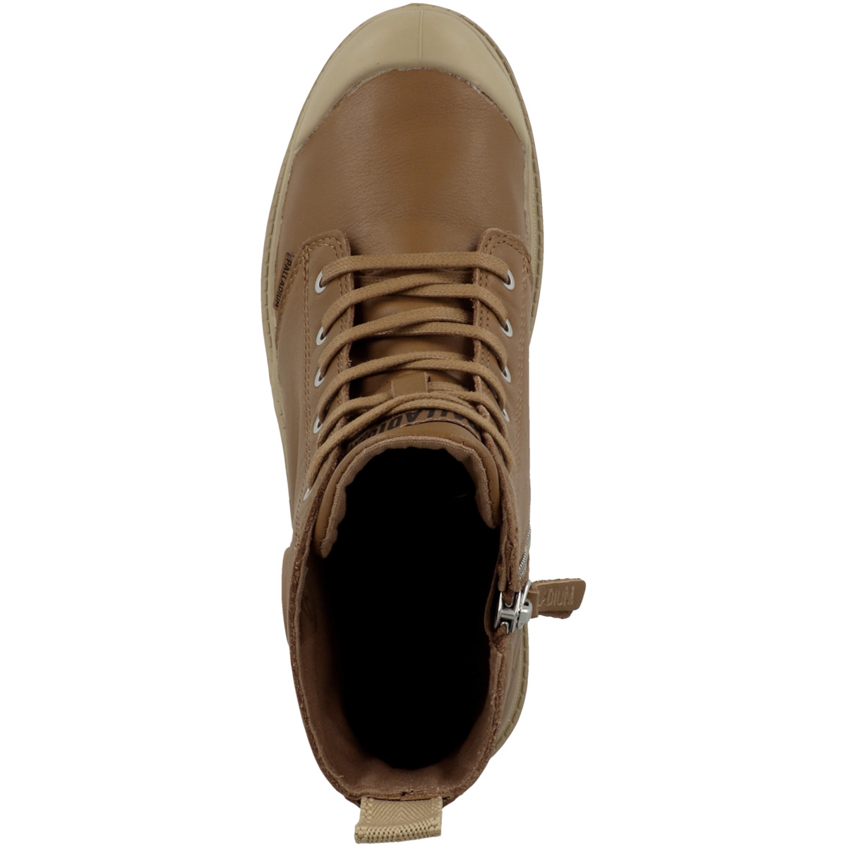 Palladium Pallabase Leather Schnürboots hellbraun