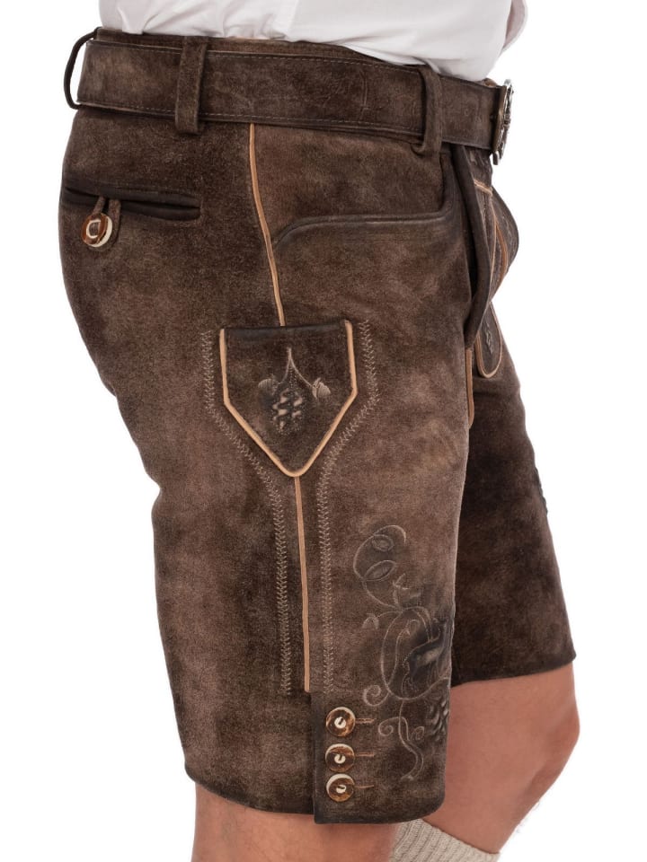 MADDOX Lederhose KAUTSEE in tabak günstig kaufen
