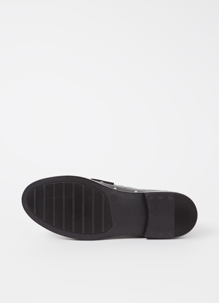 Jonak Mirnou leather loafer with studs
