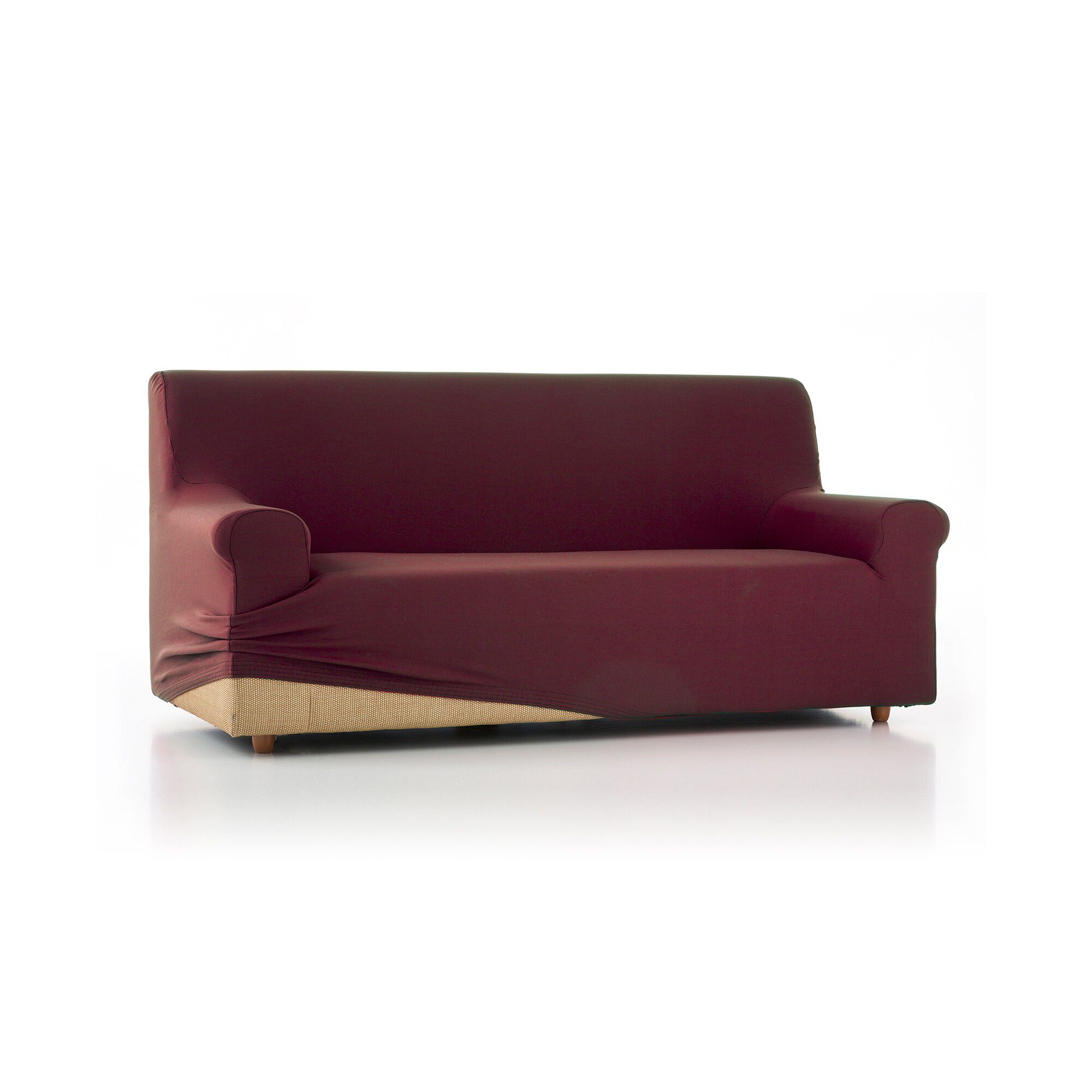 Housse unie fauteuil canapé bi-extensible