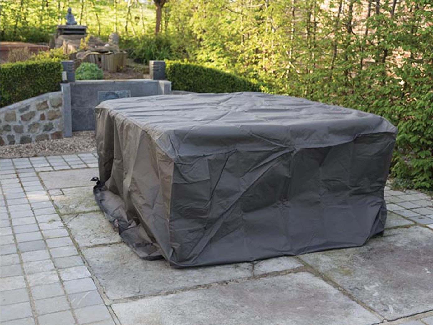 PEREL Gartenmöbel-Schutzhülle (1-St), Abdeckung Lounge-Möbel Wasserfeste Abdeckhaube Rechteckig 310x180x95cm