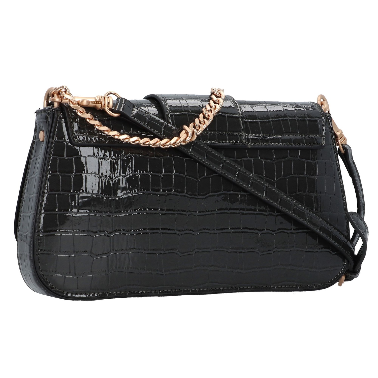 Domenica Croco Schultertasche 27.5 cm