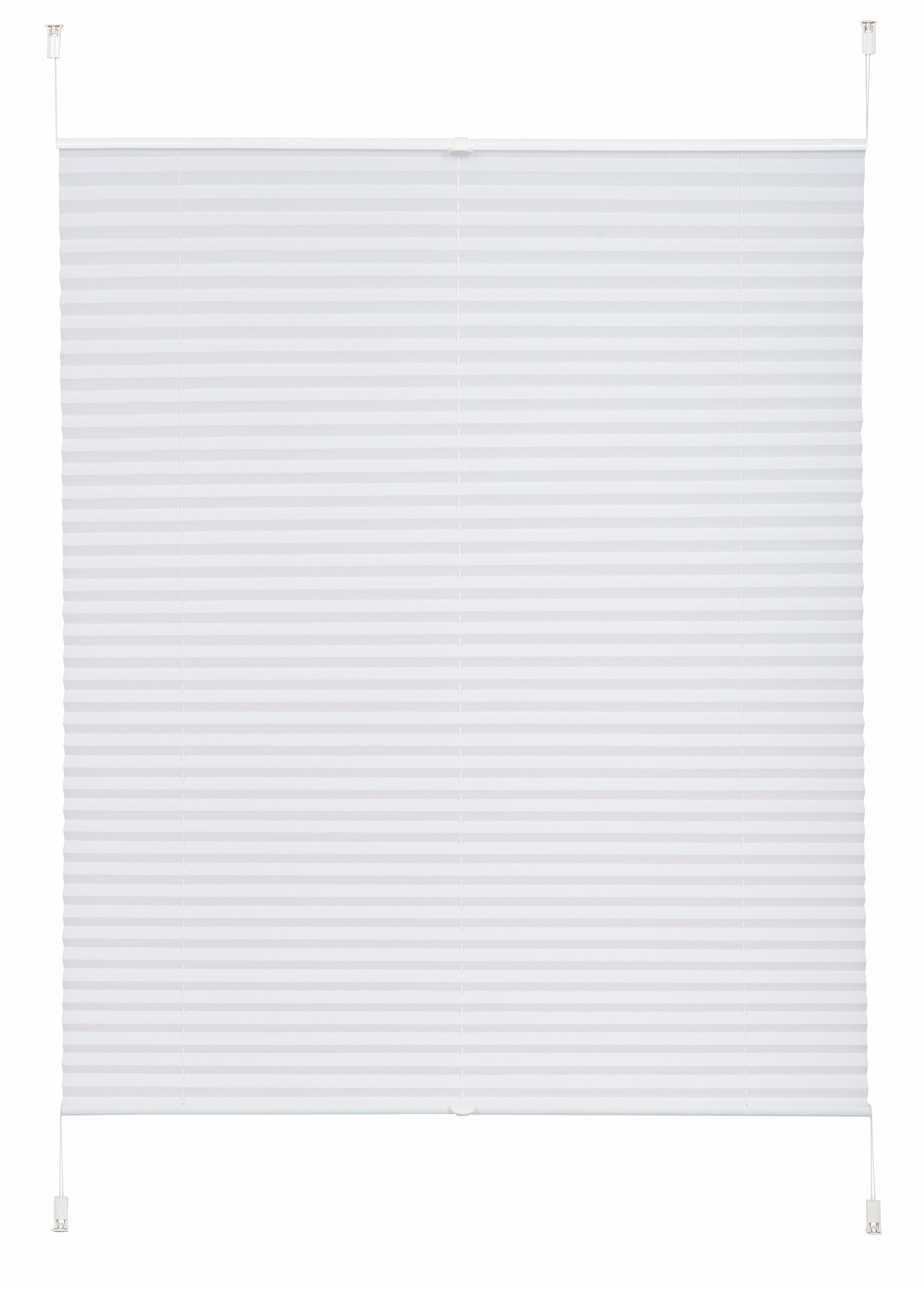 Plissee LAHOLM, my home, Lichtschutz, ohne Bohren, verspannt, Klemmfix, Klemmfix, im Fixmaß, uni, monochrom, basic, Klemmträger, Bestseller