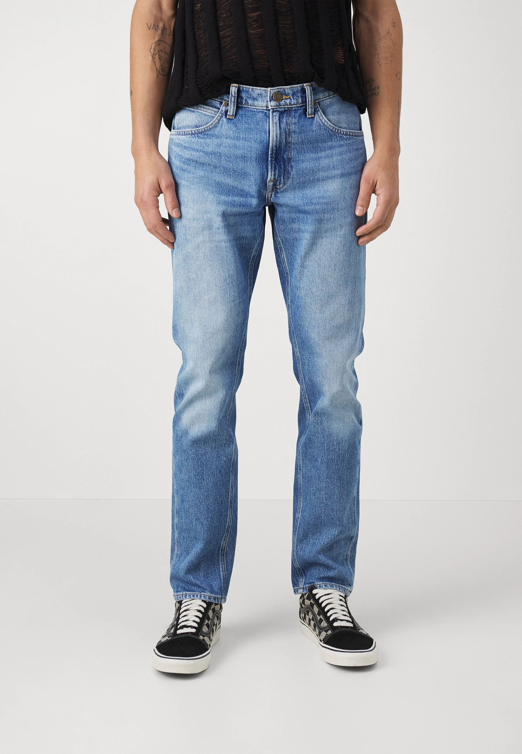 Lee DAREN ZIP FLY - Vaqueros pitillo