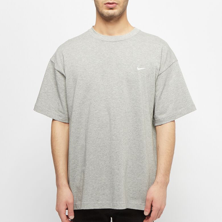 NIKE NRG Solo Swoosh Tee dk grey heather/white