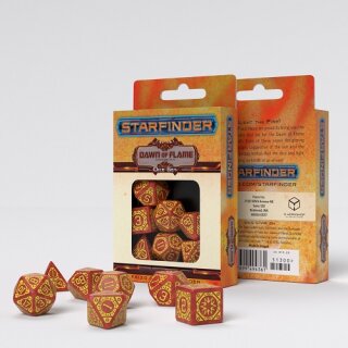 Starfinder Dawn of Flame Dice Set