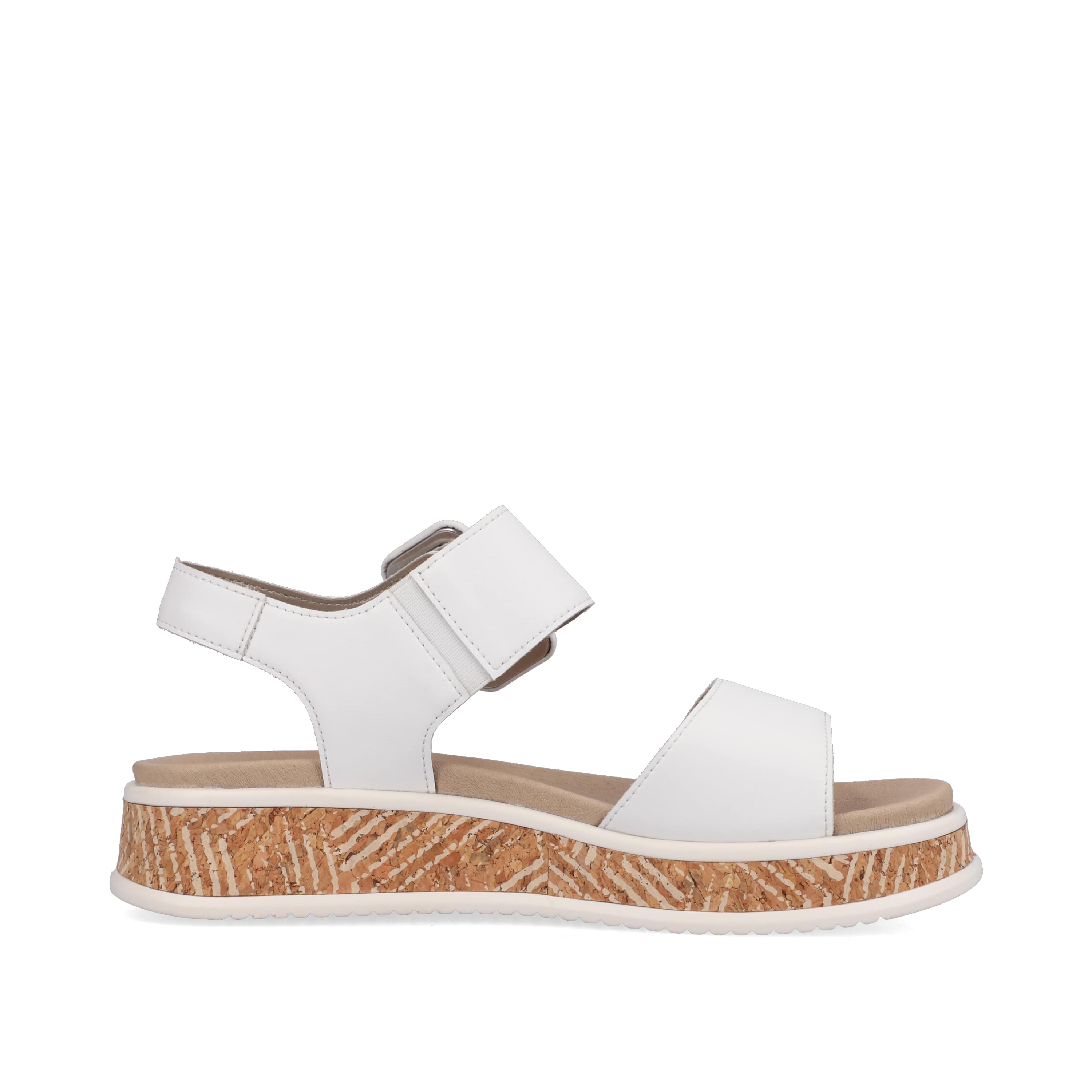 Rieker Damen Riemchensandalen brilliant white