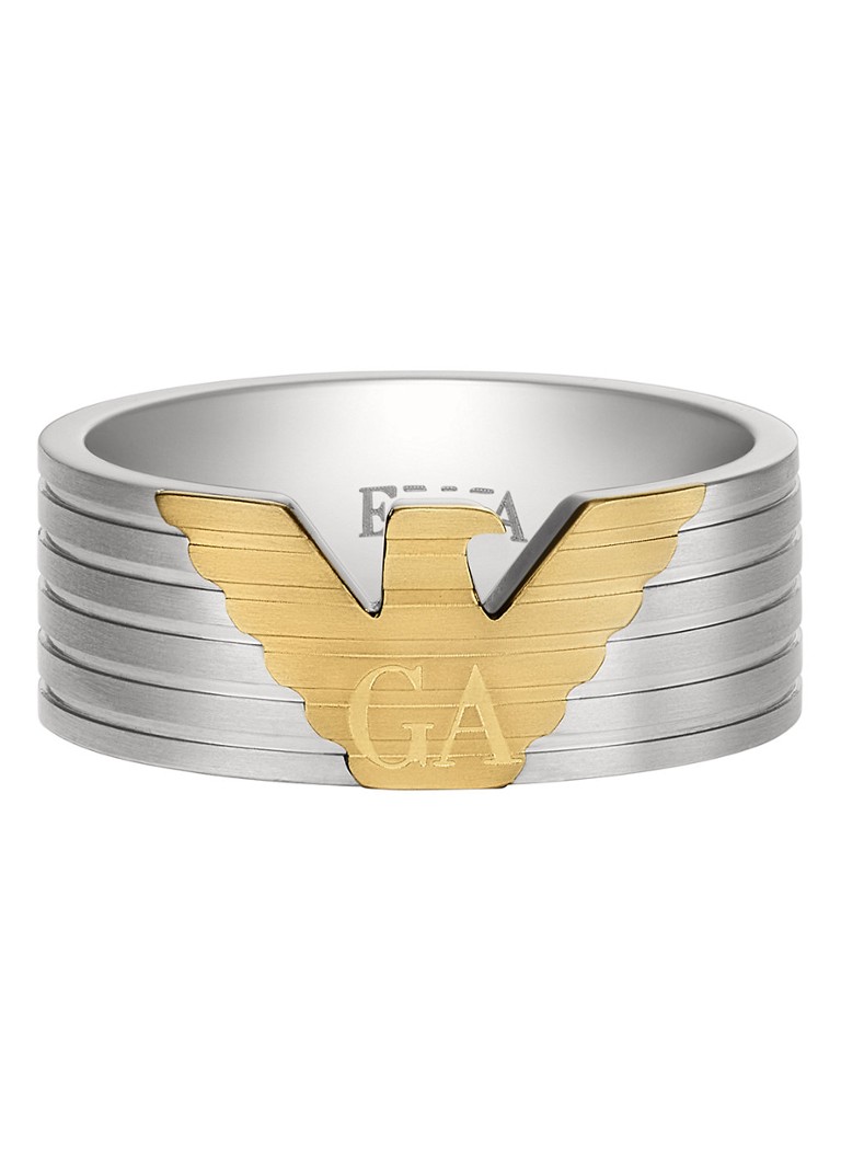 Emporio Armani  Eagle ring met logo EGS3076040