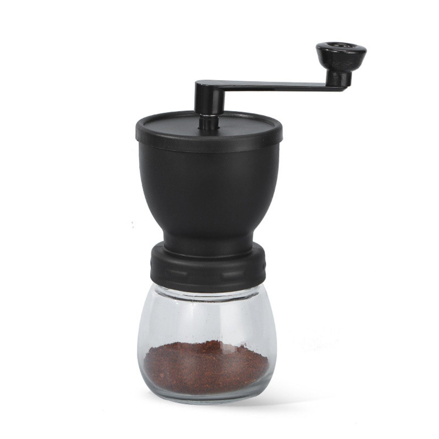 MAGICSHE Kaffeemühle Tragbare Handkurbel-Kaffeemaschine Kaffeebohnenmahlwerk