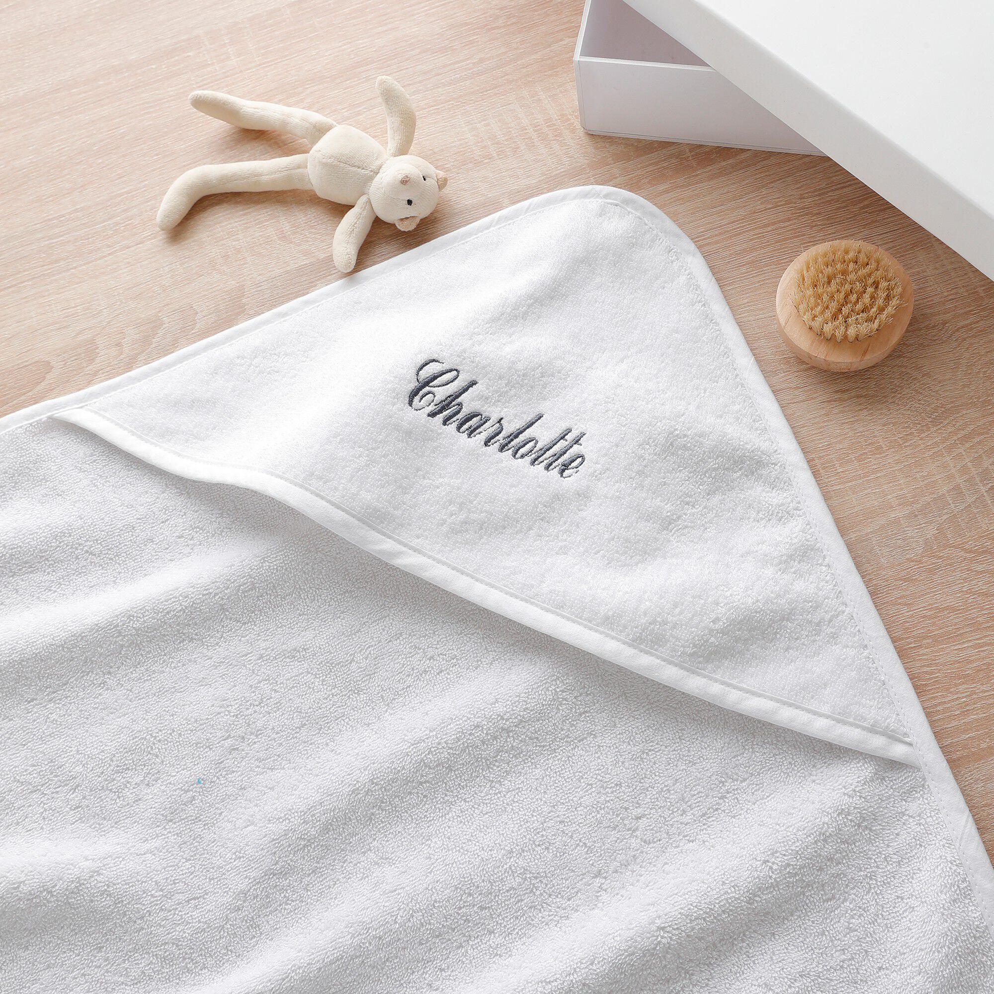 Cape de bain bébé personnalisable