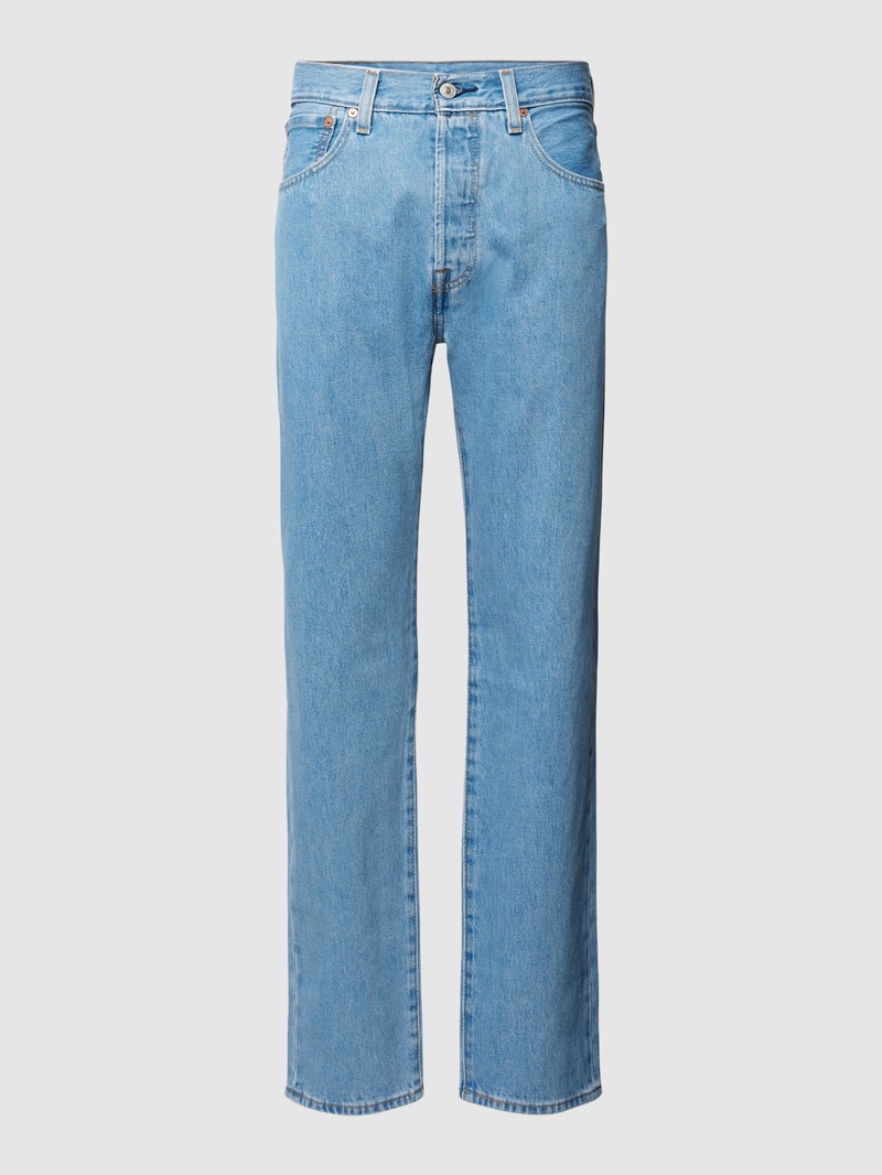 Jeans in 5-Pocket-Design Modell '501' in jeans