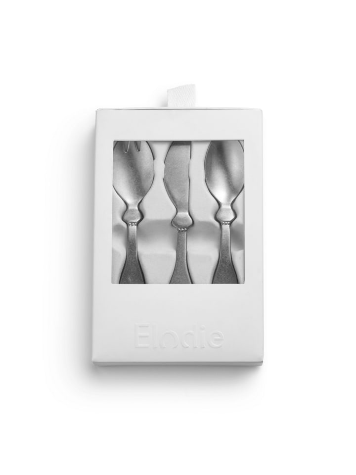 Elodie Details Besteck Set für Kinder - Antique Silber in Silber günstig kaufen onesize