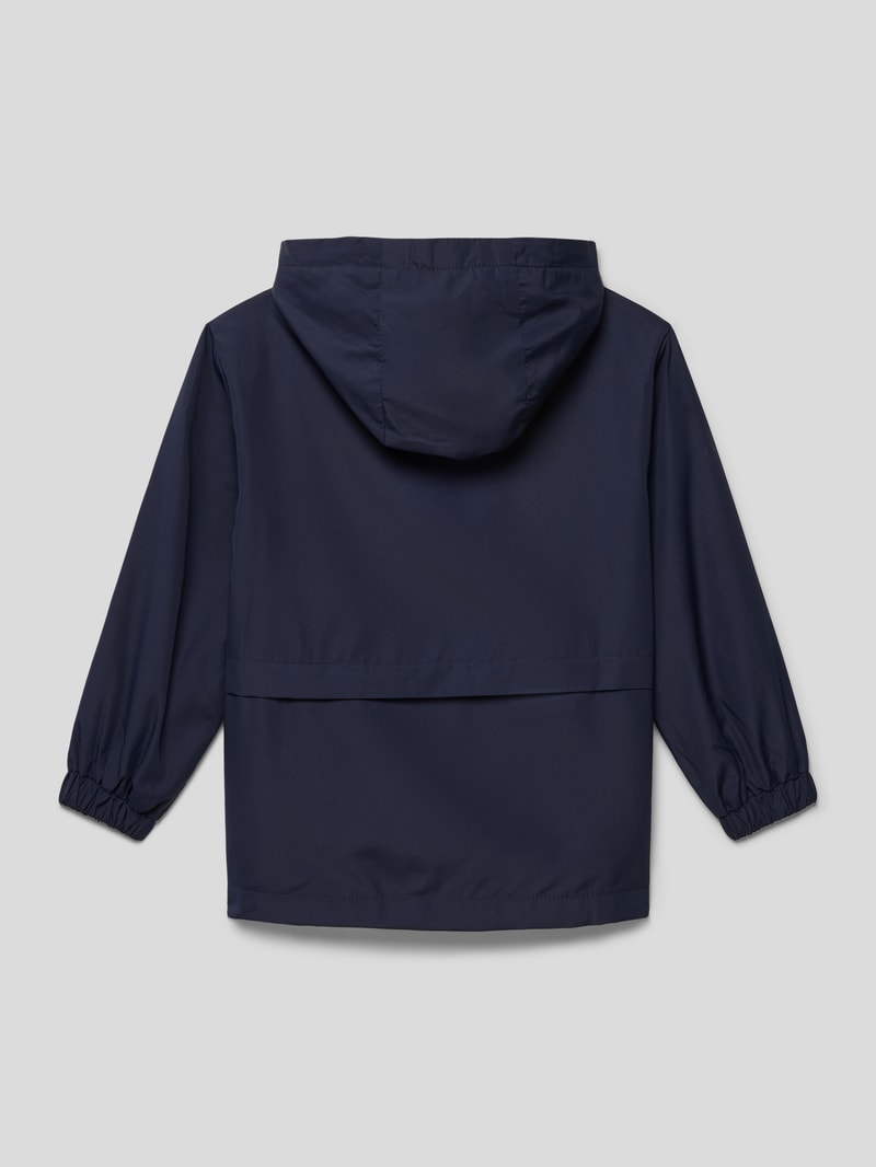 Jacke mit Kapuze Modell 'chicago' in marineblau