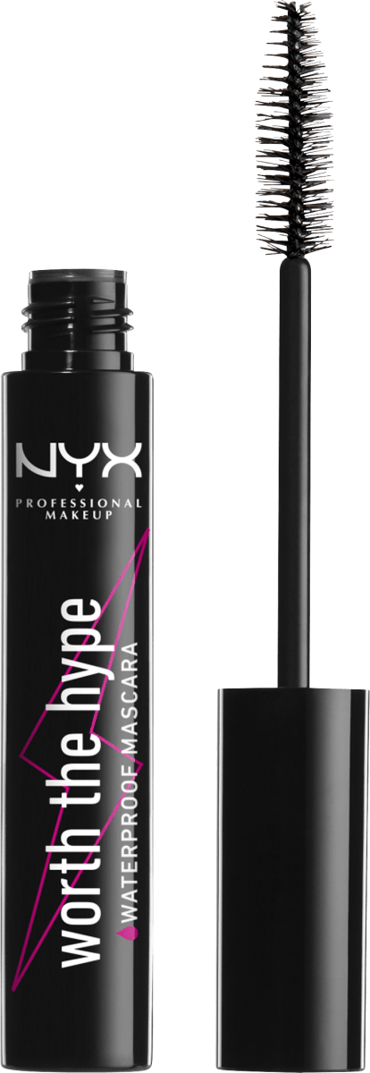 Mascara Worth The Hype Waterproof 01 Black, 7 ml