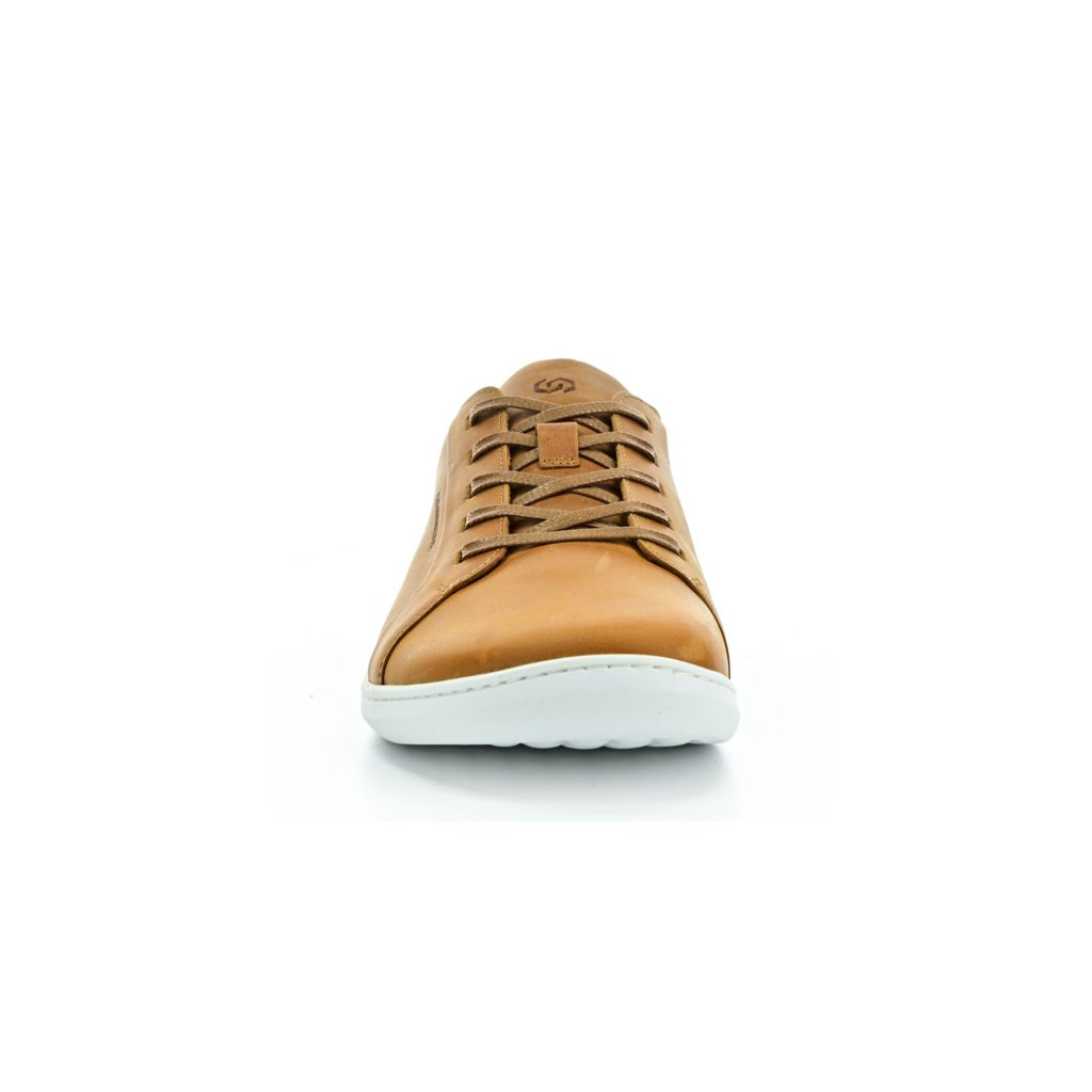 Skinners Moonwalker Leather Brown Barfußsneakers
