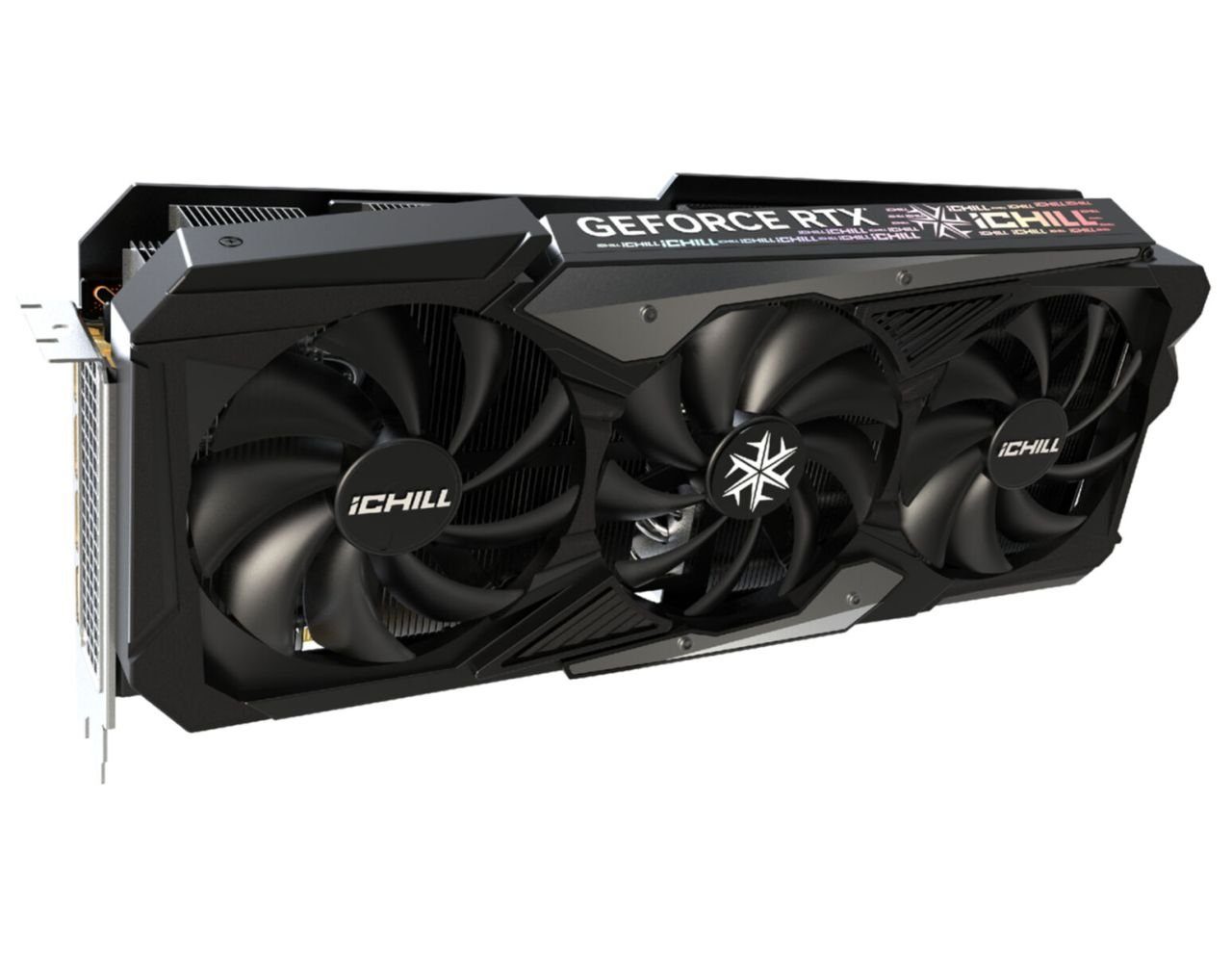 Inno3D GeForce RTX 4080 RTX4080 IChill X3 16GB Grafikkarte (16 GB, GDDR6, GPU: GeForce RTX 4080, Boost-Takt: 2565 MHz, Max. Auflösung: 7680 x 43)