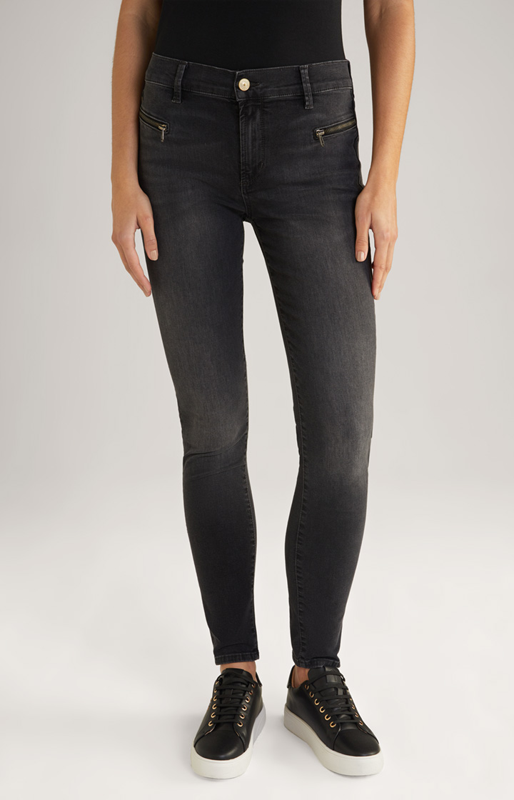 Jeans in Washed Anthrazit