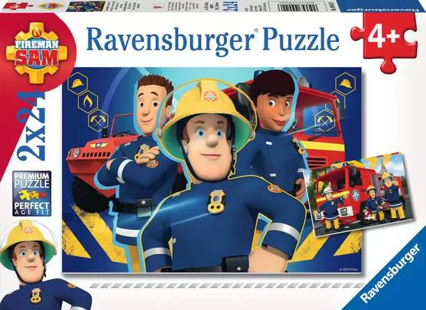 Kinderpuzzle ab 4 Jahren - Sam hilft dir in der Not - 24 Teile