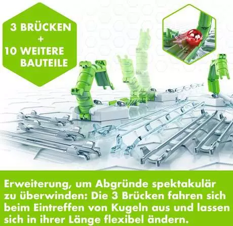 GraviTrax Extension Bridges - Kugelbahn-Erweiterung für Kinder ab 8 Jahren