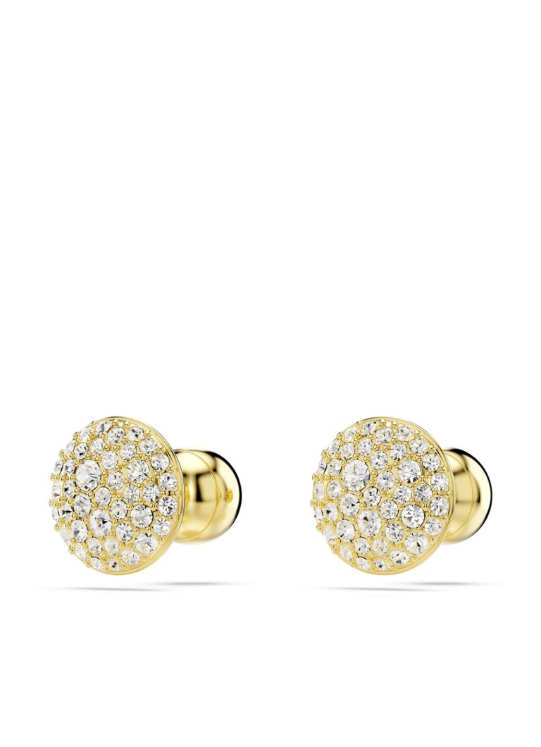 Swarovski Meteora gold-plated stud earrings