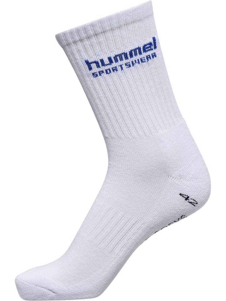 Hummel Hummel Long Socken Hml3-Pack Erwachsene in WHITE/TANGO RED günstig kaufen