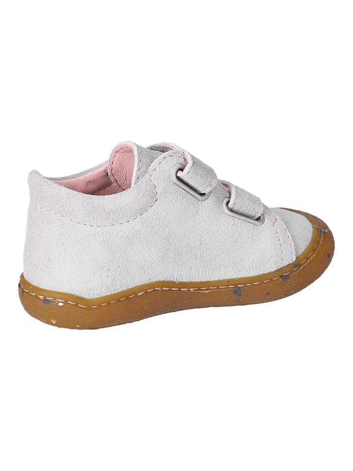 PEPINO Leder-Sneakers in Grau/ Rosa günstig kaufen
