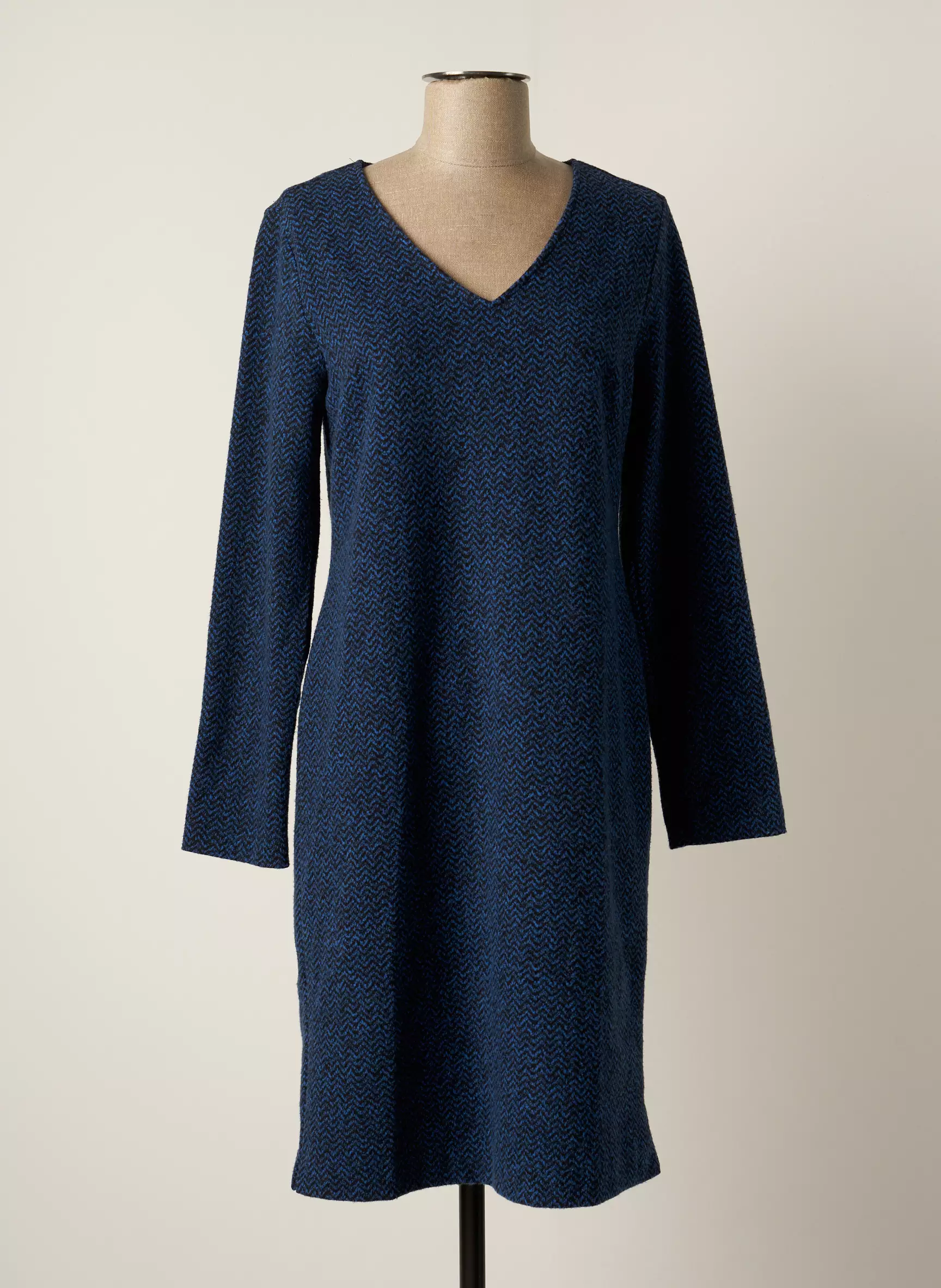 Lafeyt Robes Mi Longues Femme couleur bleu