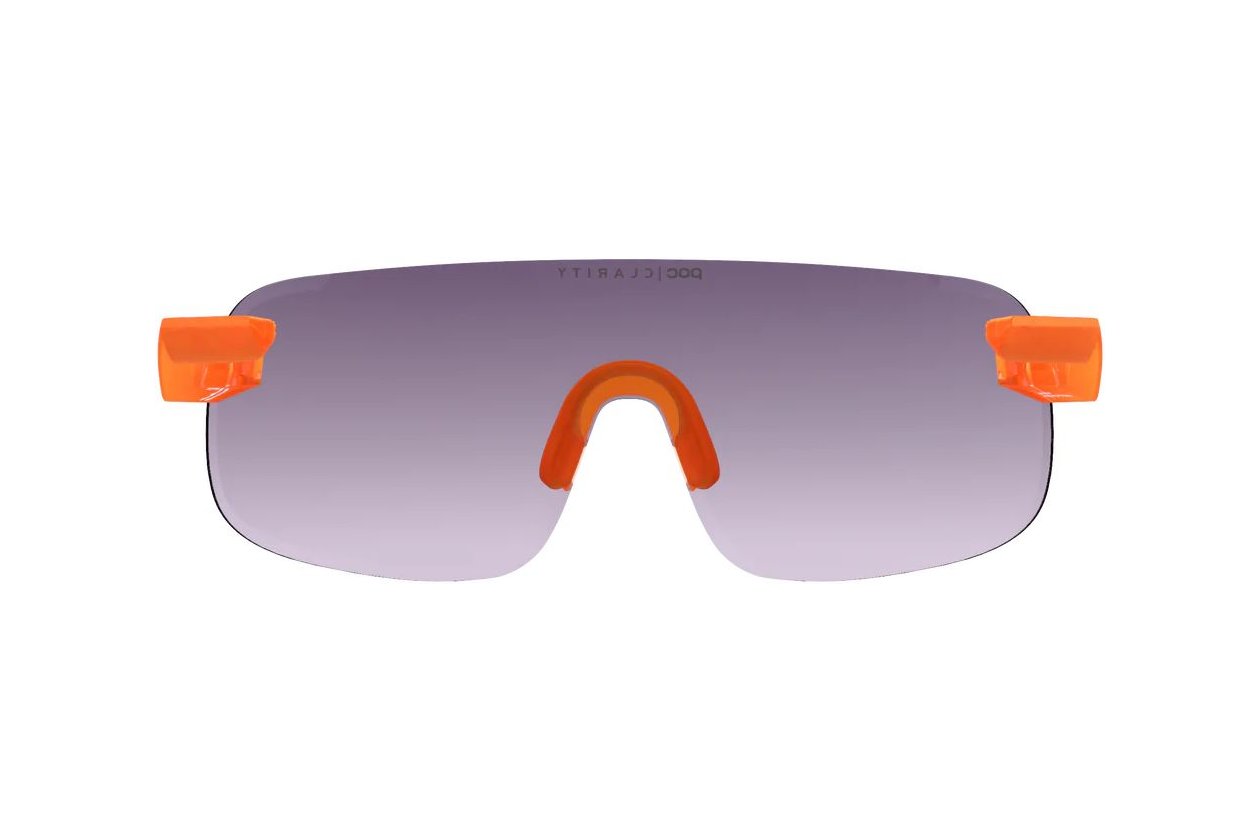 POC Elicit - Fluorescent Orange Translucent/Violet/Gold Mirror