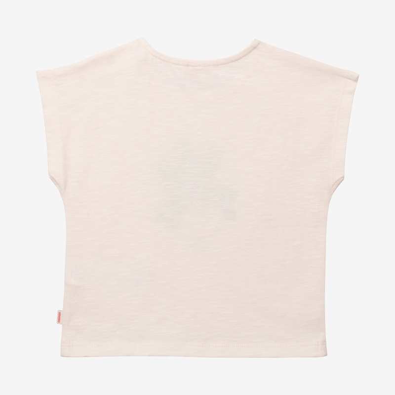 T-shirt bébé fille chien-fleur beige Catimini
