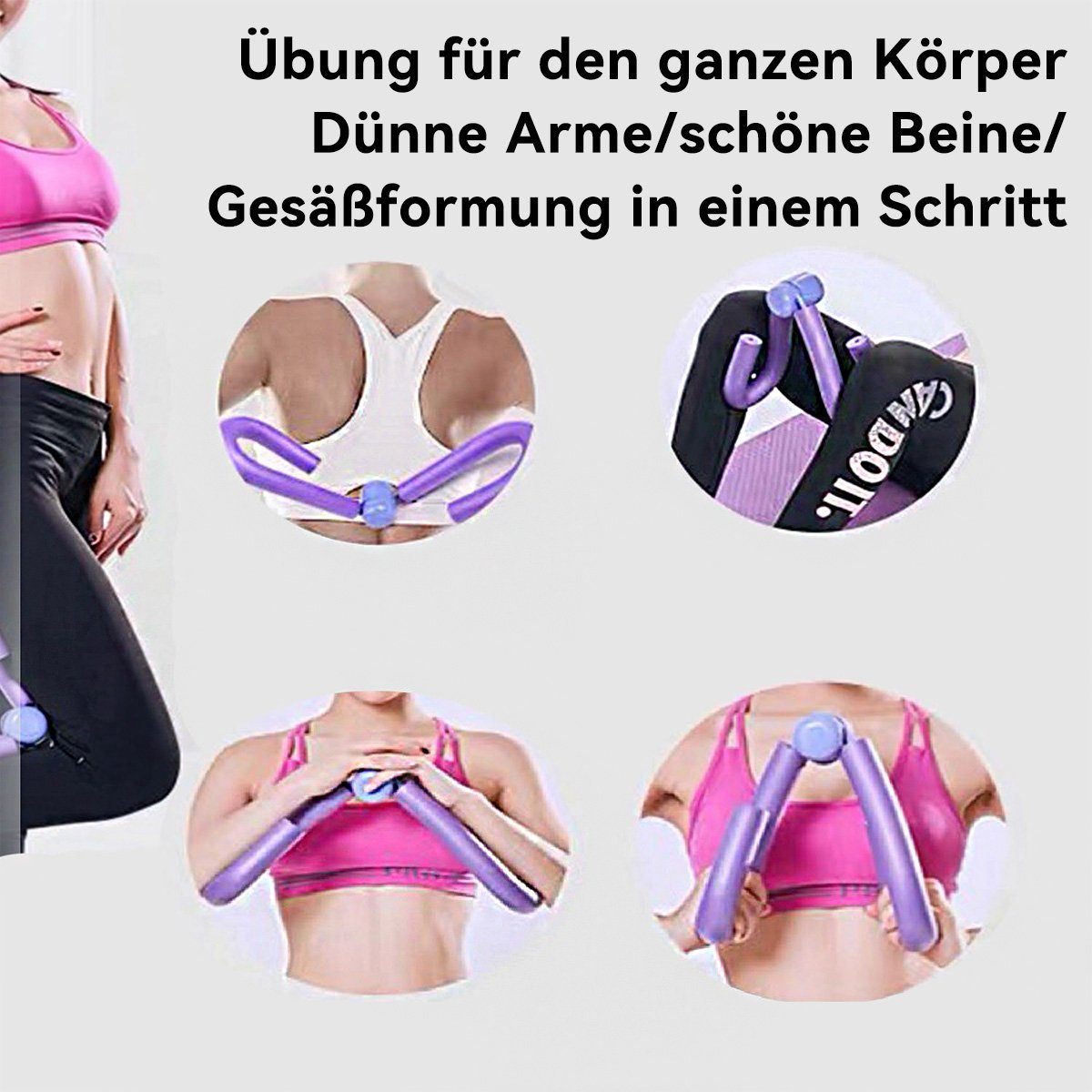 Welikera Multitrainer Beckenbodentrainer, Armtrainer Körperformer, Lindern Gewichte