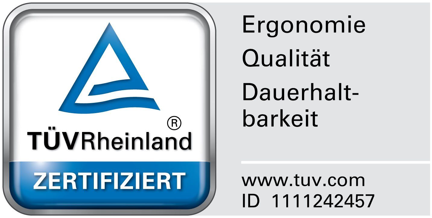 Komfortschaummatratze Breckle EvoX Komfort, Breckle Northeim, 17 cm hoch, TÜV Rheinland geprüft und zertifiziert