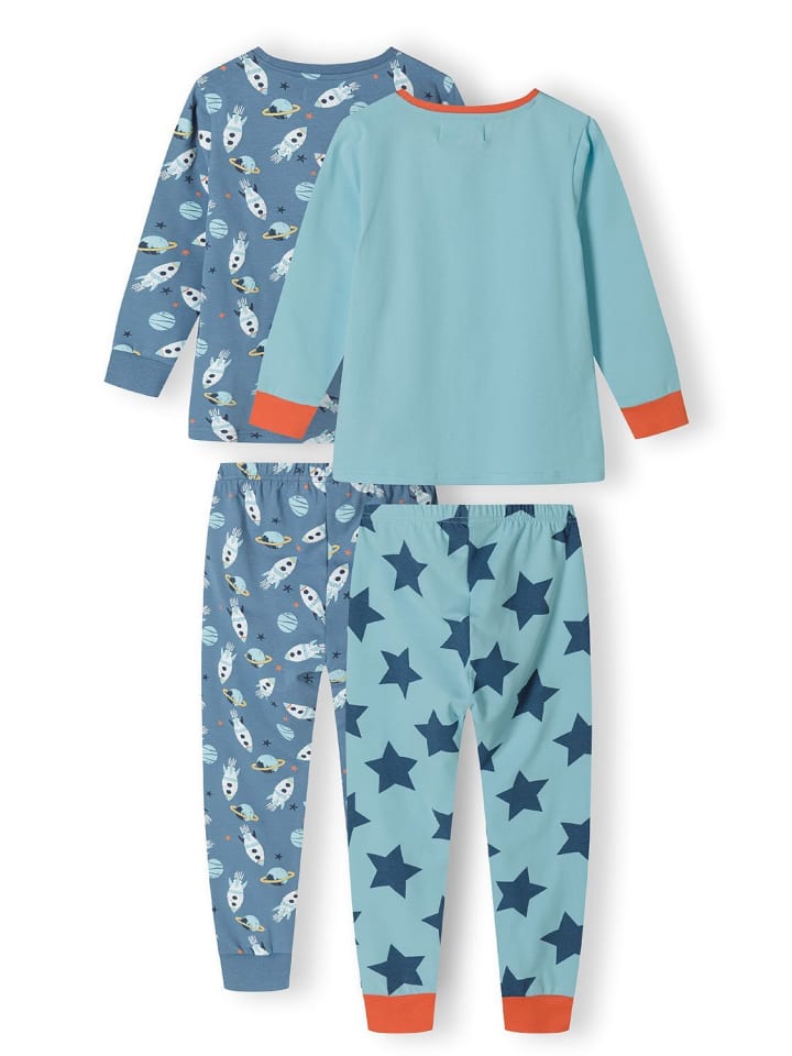 Minoti 2er-Set: Nachtwäsche 19pj21 in blau günstig kaufen