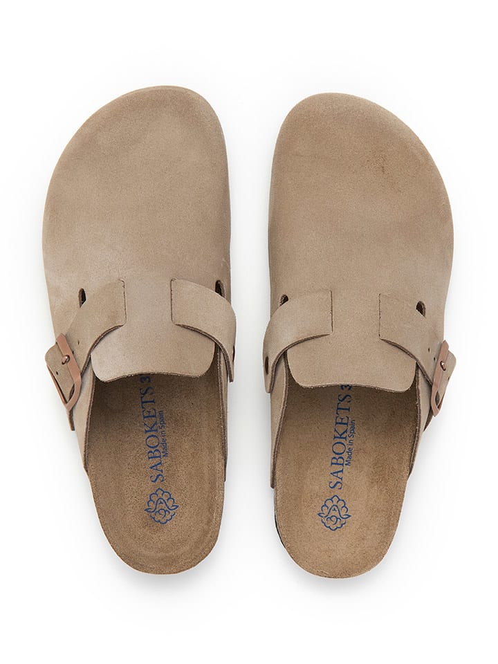 SABOKETS Clogs in Hellbraun günstig kaufen