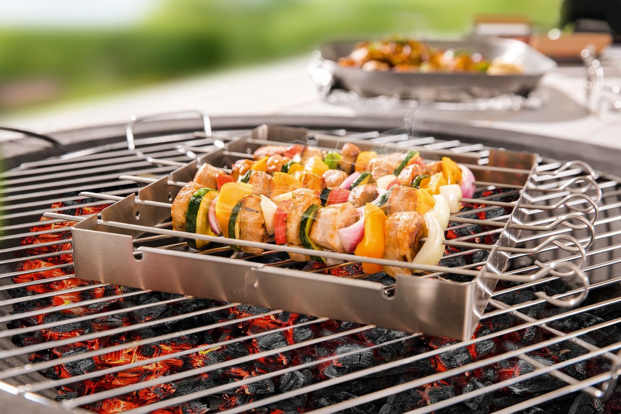grillgourmet Edelstahl-Grillspieße - 6er-Set