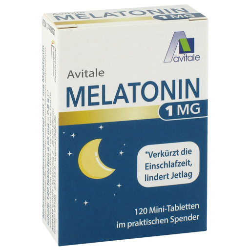 MELATONIN 1 mg Mini-Tabletten im Spender  120 St  Tabletten