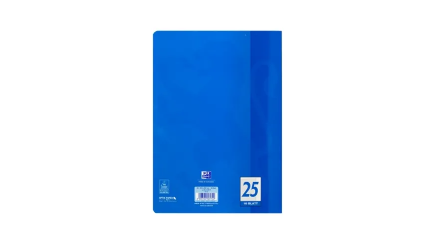 Oxford Heft A4 Lineatur 25 16 Blatt
