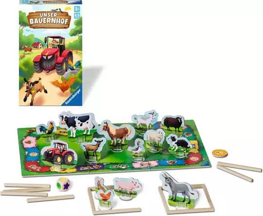 Unser Bauernhof - Kinderspiel ab 3 Jahren