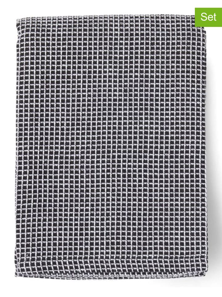 UTILITY 2er-Set: Geschirrtücher in Schwarz - (L)70 x (B)50 cm günstig kaufen onesize