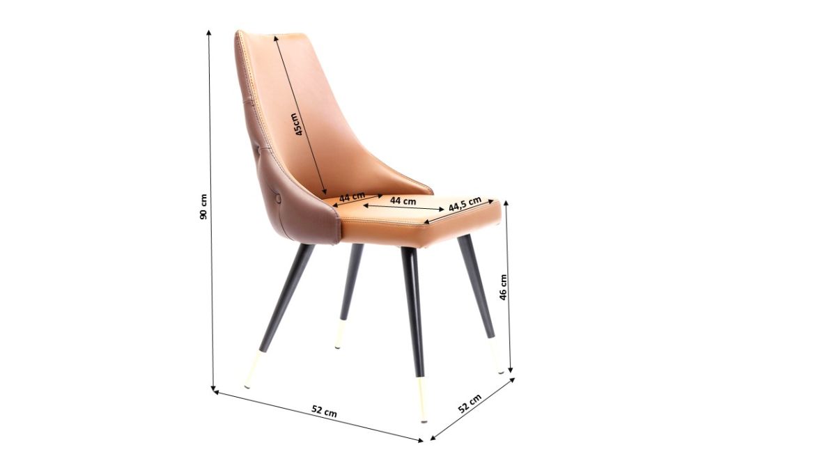 KARE Stuhl Urban Desire Braun